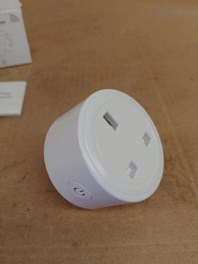Surfou Smart Plug WiFi Socket Energy Monitoring Timer Schedule App White New