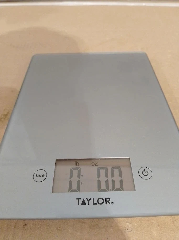 Taylor Pro Digital Glass Kitchen Food Scales Ultra Thin Compact Design New