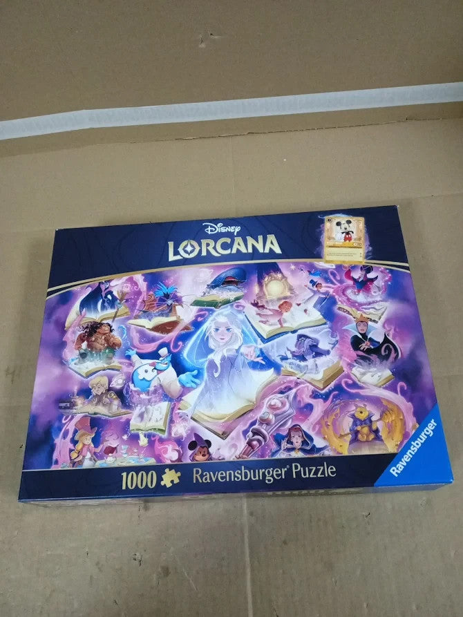 Ravensburger Disney Lorcana Amethyst 1000 Piece Jigsaw Puzzle Age 12+ Used