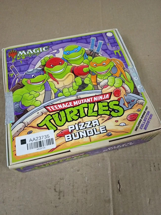 Magic The Gathering Teenage Mutant Ninja Turtles Pizza Bundle 13+ New