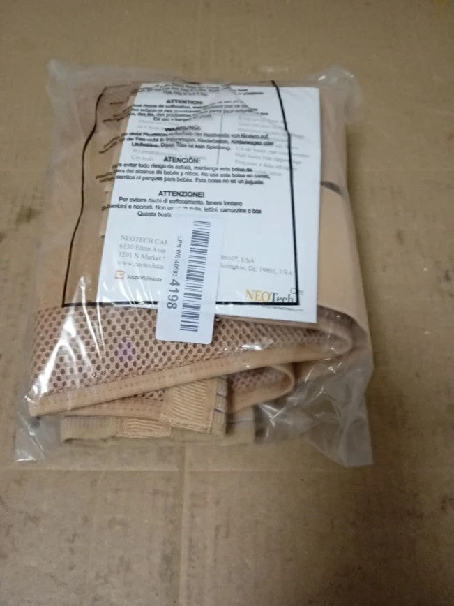 Neotech Care Back Support Belt Lumbar Lower Pain Unisex Beige Medium New