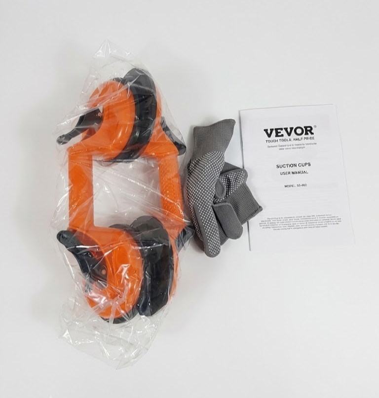VEVOR 2 Pieces Glass Suction Cup 330lb Heavy Duty Vacuum Lifter Tile Granite New