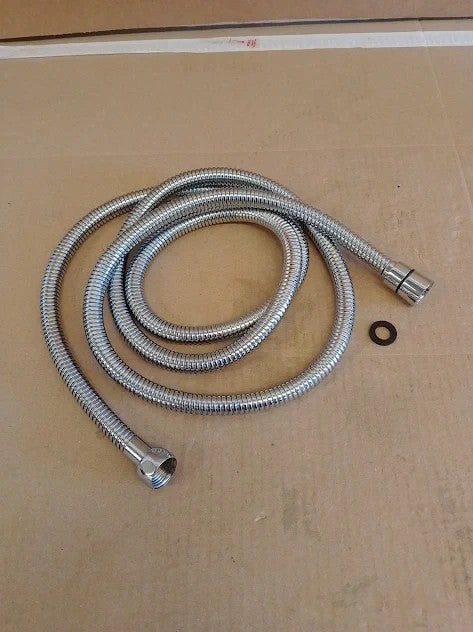 Zuvo 2m Extra Long Stainless Steel Shower Hose Heavy Duty High Pressure New