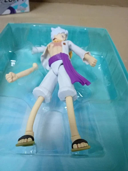 Anime Heroes One Piece Luffy Gear 5 Action Figure 17cm Articulated Figure