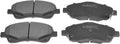 Blue Print ADT342141 Brake Pads Fitting Position Front Car 4 Pieces Black New