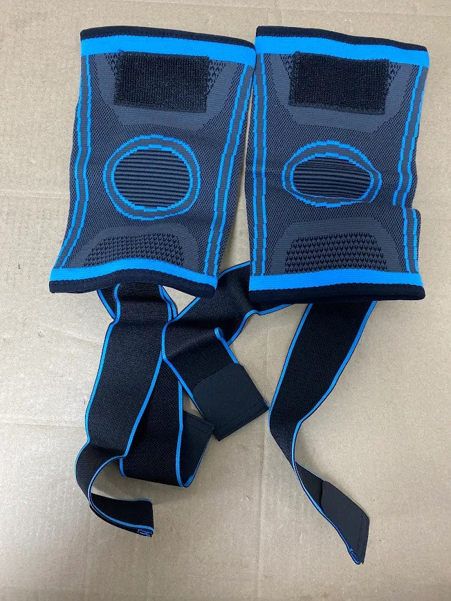 Knee Supports 2 Pack Brace Adjustable Strap Compression Sleeves Running Medium