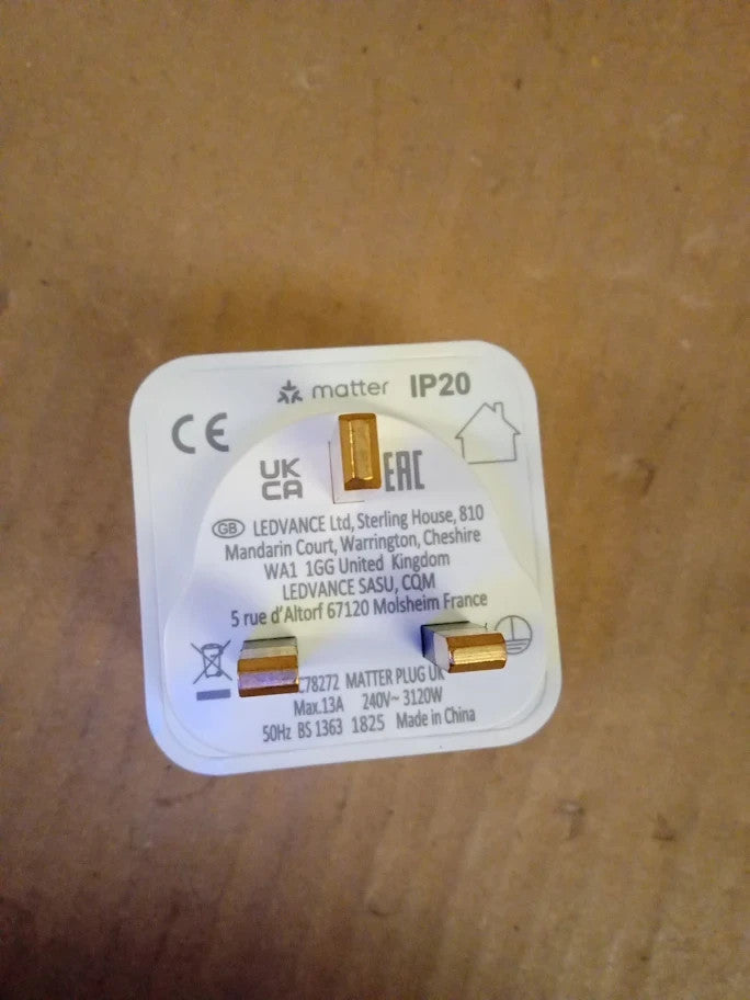 Osram Smart Alexa Plug Matter Over WiFi Specially Designed Alex To 2.300w New