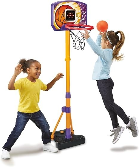 VTech Basketball Hoop Stand Counting Game LED Electronic Toy Toddler 3+ New