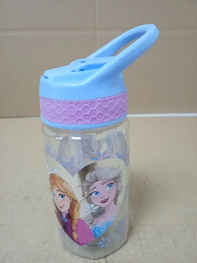 Frozen 2 Snow 430ml Lockable Soft Spout Bottle BPA Free Leak Proof Elsa & Anna