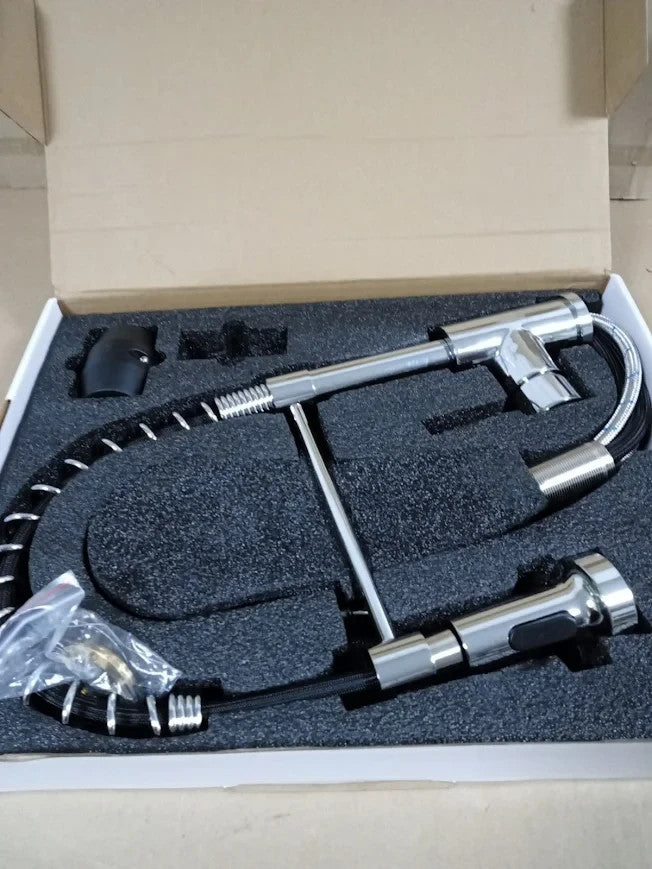 Exrenlly Kitchen Tap Commercial Spring Mixer Single Handle High New