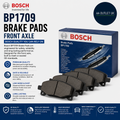 Bosch BP1709 Brake Pads Car Front Axle Bosch Quality Reducced Noise Dust