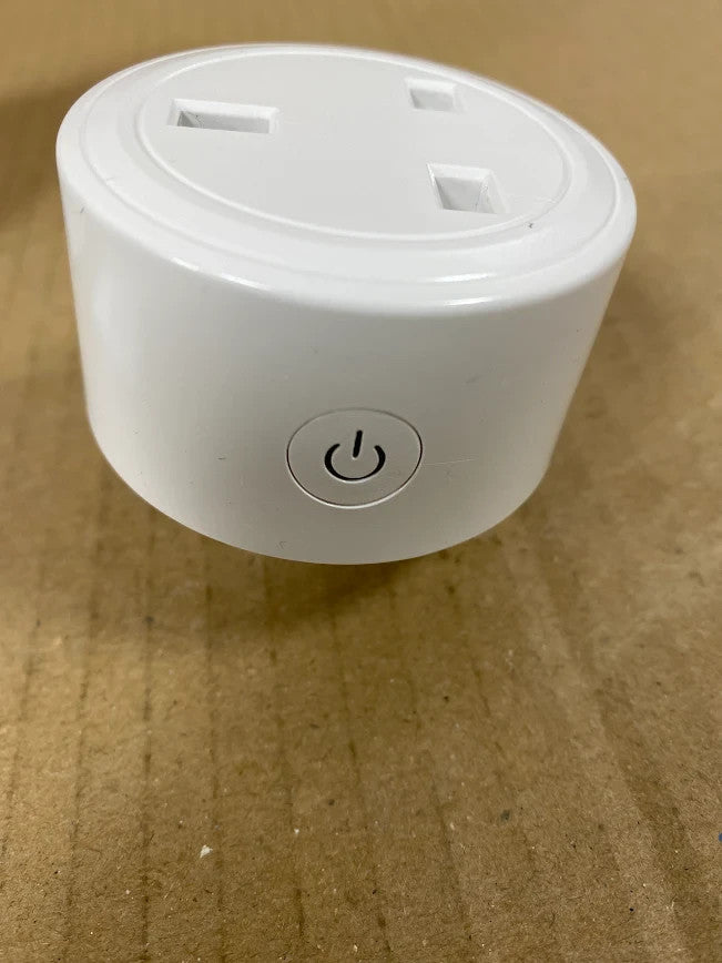 Surfou Smart Plug WiFi Timer Socket Energy Monitoring Mini Remote White New