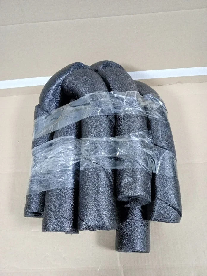 PATIKIL Foam Pipe Insulation Tubes 25inx1in ID Black Wrap Cover Multi-Purpose