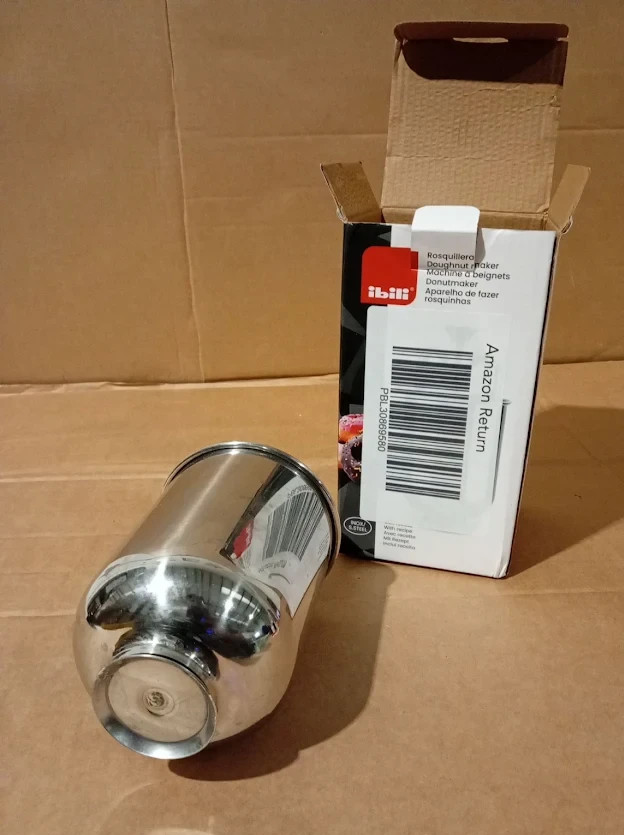 IBILI 734200 Stainless Steel Donut Holder Silver Doughnut Stand 18cm Design