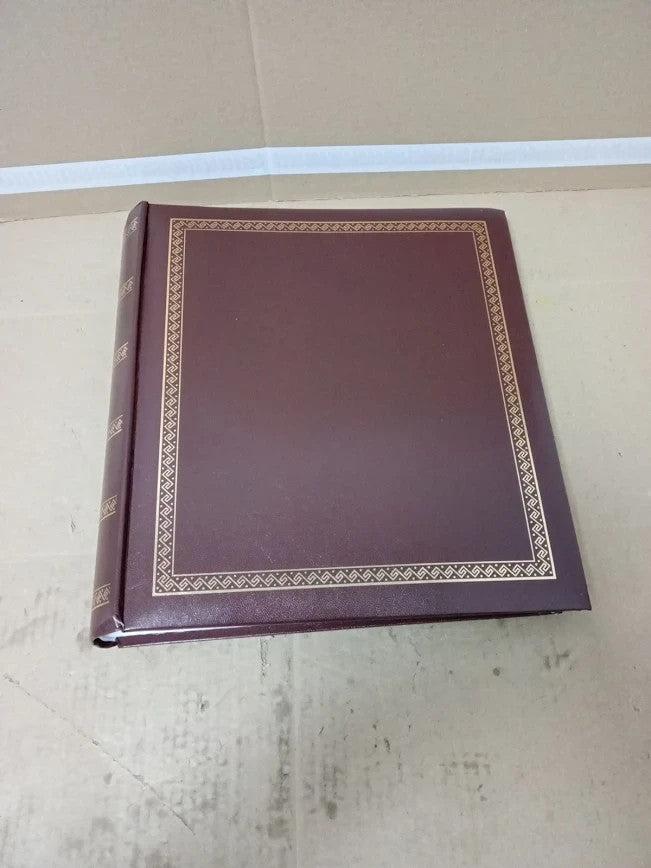 Walther Design Photo Album Brown 29x32cm Imitation Leather Embossing New