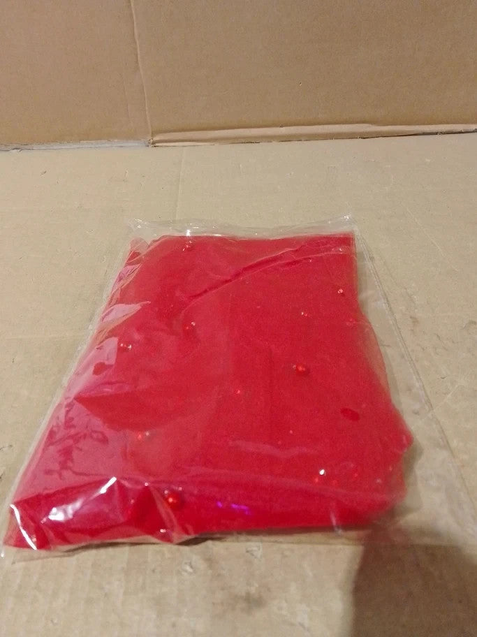 Artoid Mode Pearl Red Gauze Table Runner 70x300cm Seasonal Sheer Cheesecloth New