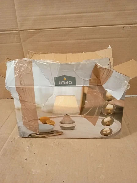 Intelive Small Rechargeable Cordless Ceramic Table Lamp Remote 3.3x4.76x10.6in