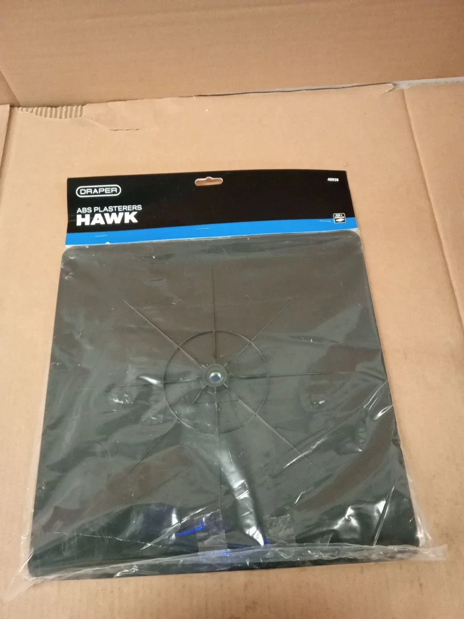 Draper 330x330mm ABS Plasterers Hawk Plastering Hand Tool Heavy Duty Render