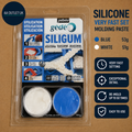 PEBEO 766309 Silicone Very Fast Set Silver 23x15x3cm Gedeo Siligum