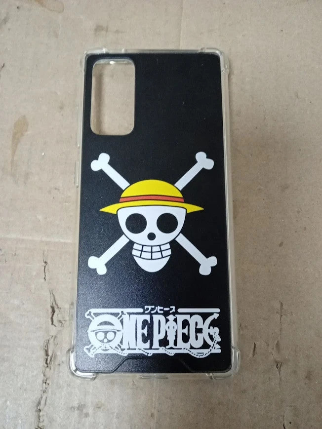Phone Case Samsung Galaxy S20 Plus Manga One Piece Skull Design