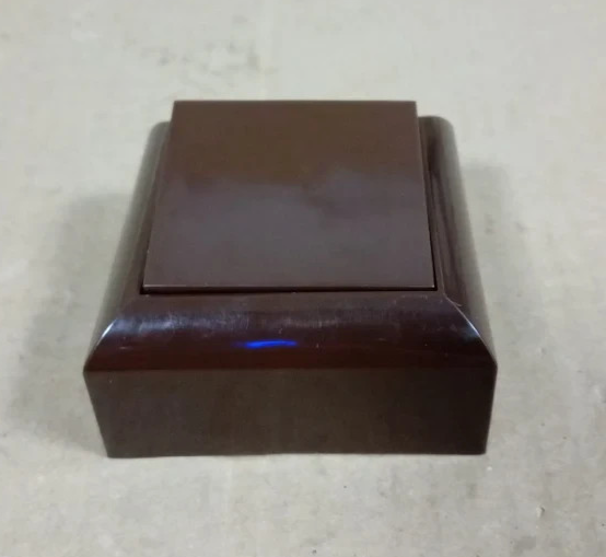 REV PlanoLuxe Surface Mounted Light Switch Brown 1 Way 2 Way Wall Switch Design