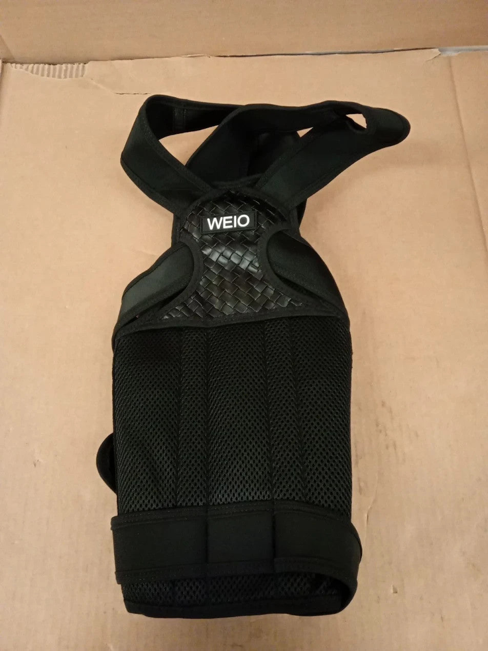 Back Support Brace Posture Corrector Breathable Shoulder Lumbar Belt Strap XL