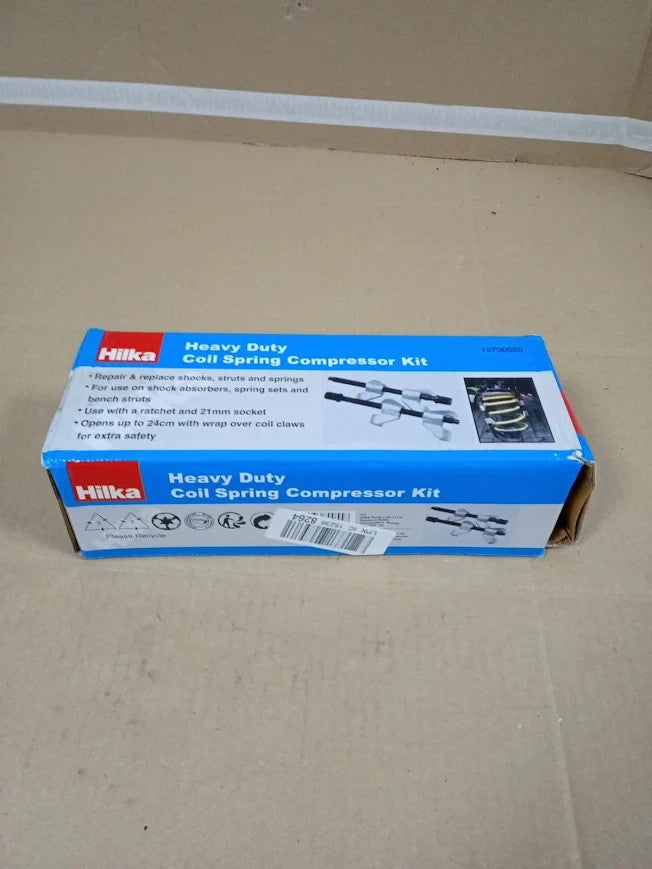 Hilka 12700055 Coil Spring Compressor Silver Accessories Only New