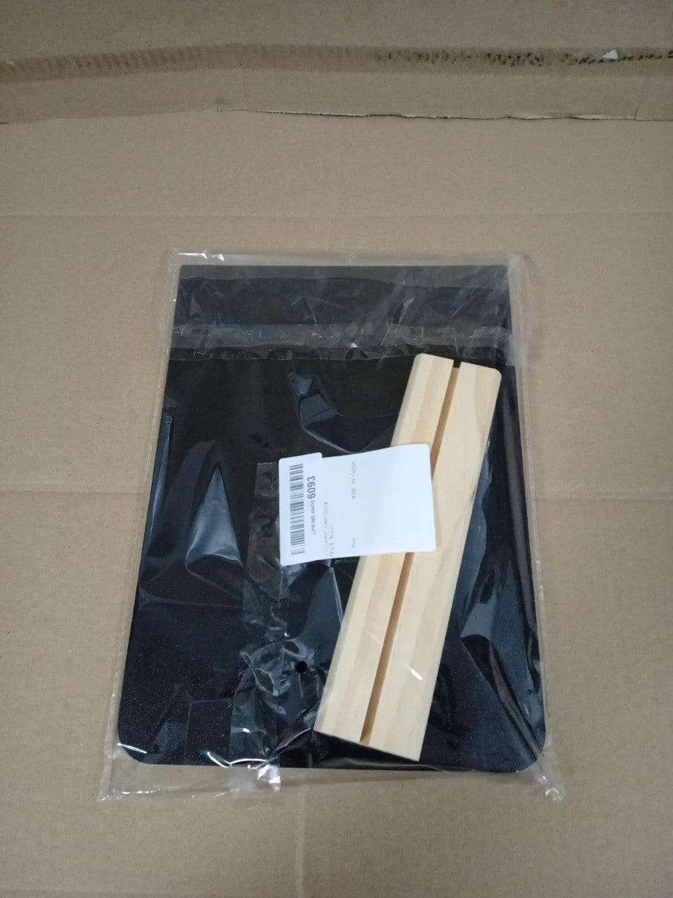 Blackboard 11.69X 8.6in Erasable Tabletop Double Sided Chalk Board Stand