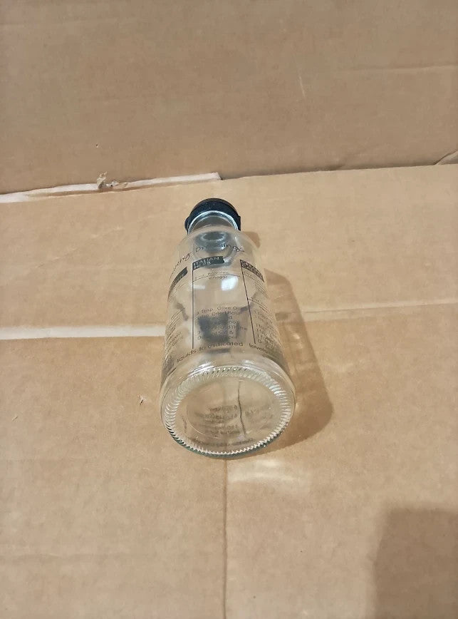 KitchenCraft Essential Glass Salad Dressing Shaker Bottle Recipes 355ml