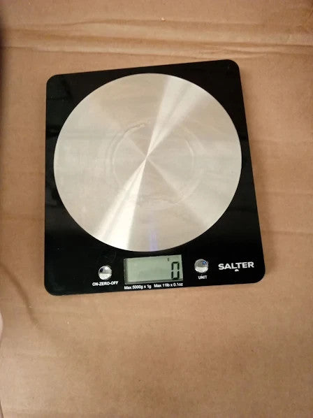 Salter 1036 BKSSDR Digital Kitchen Scale Cooking Baking Food 5KG Capacity