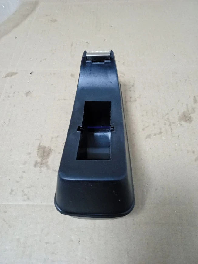 Q Connect Plastic Tape Dispenser 19mmx33m Non Slip Base Black