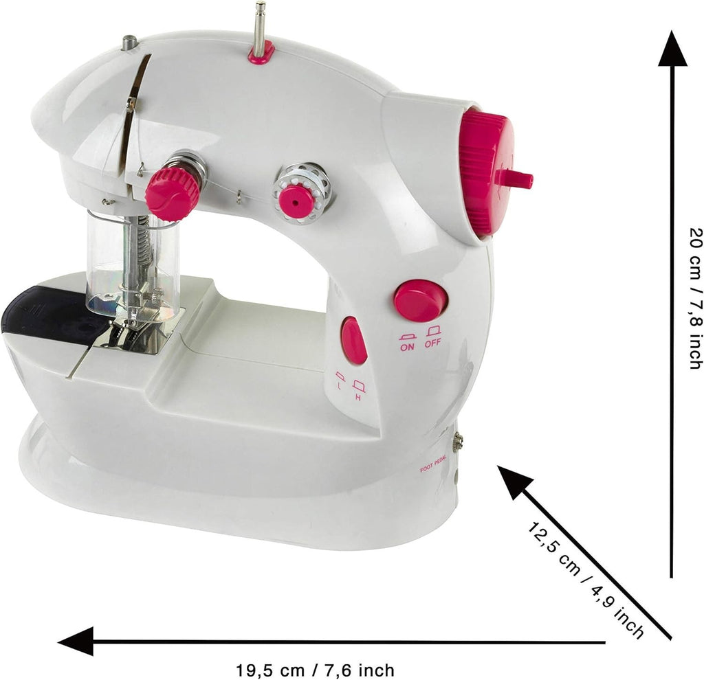 Theo Klein 7901 Fashion Passion Children Sewing Machine Foot Pedal 2 Speed New