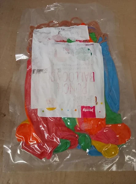 Jaunty Partyware 25 Large Punch Balloons Kids 12in Premium Quality Assorted New