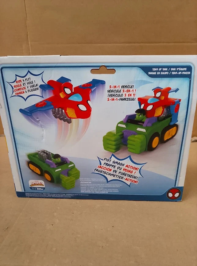 Spidey His Amazing Friends Marvel Team Up Tank Vehicle 2 Pieces
