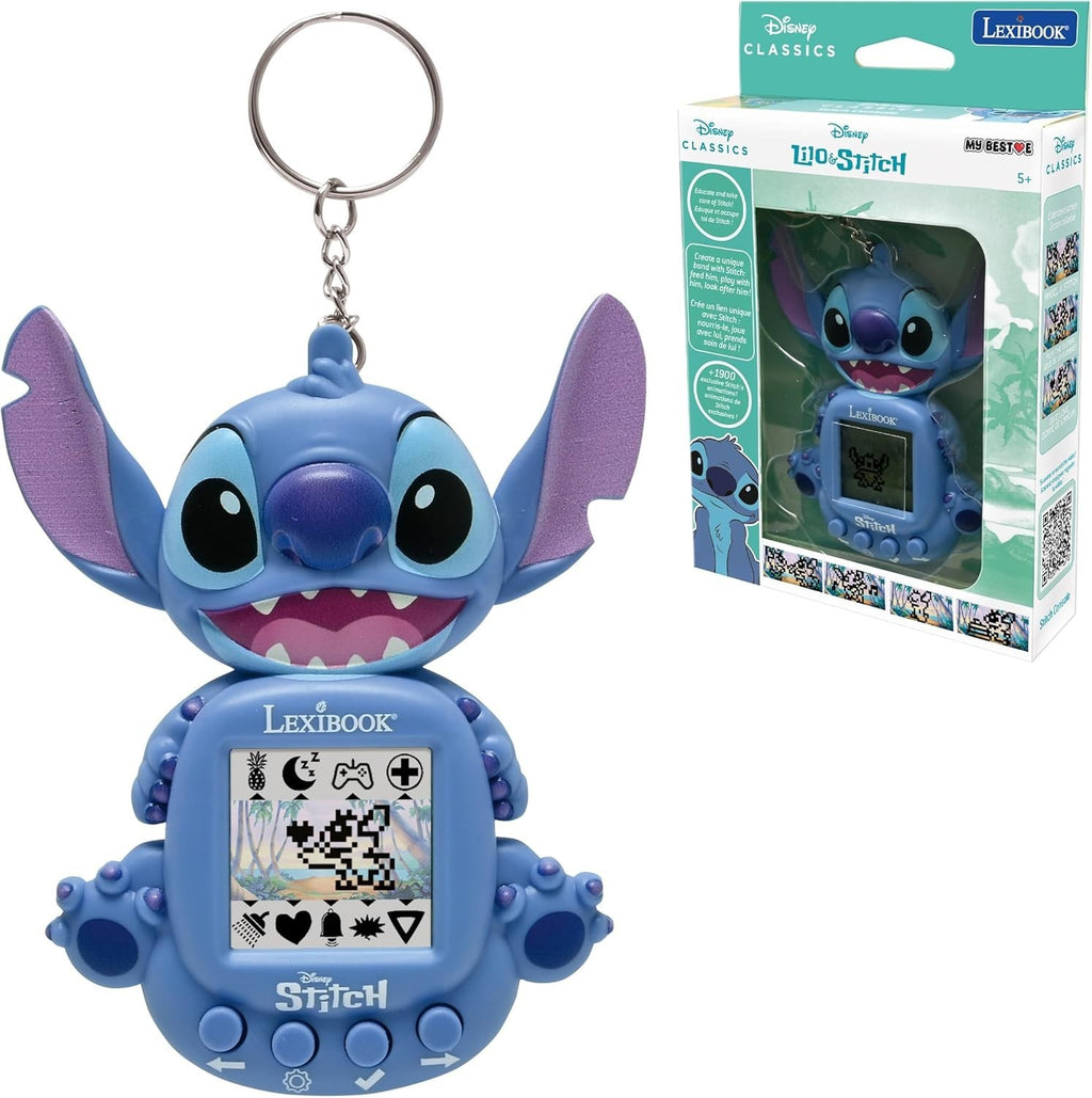 Lexibook Disney Stitch My Best-e Portable Play Games Console Educational Toy New