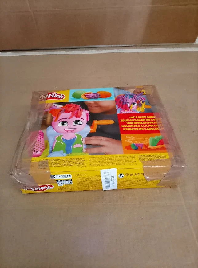 Play Doh Hair Stylin Salon Playset 6 Cans Pretend Play Toys 3+