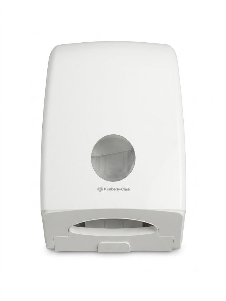 Aquarius 6945 Folded Hand Towel Dispenser White Wall Mounted Paper Durable New