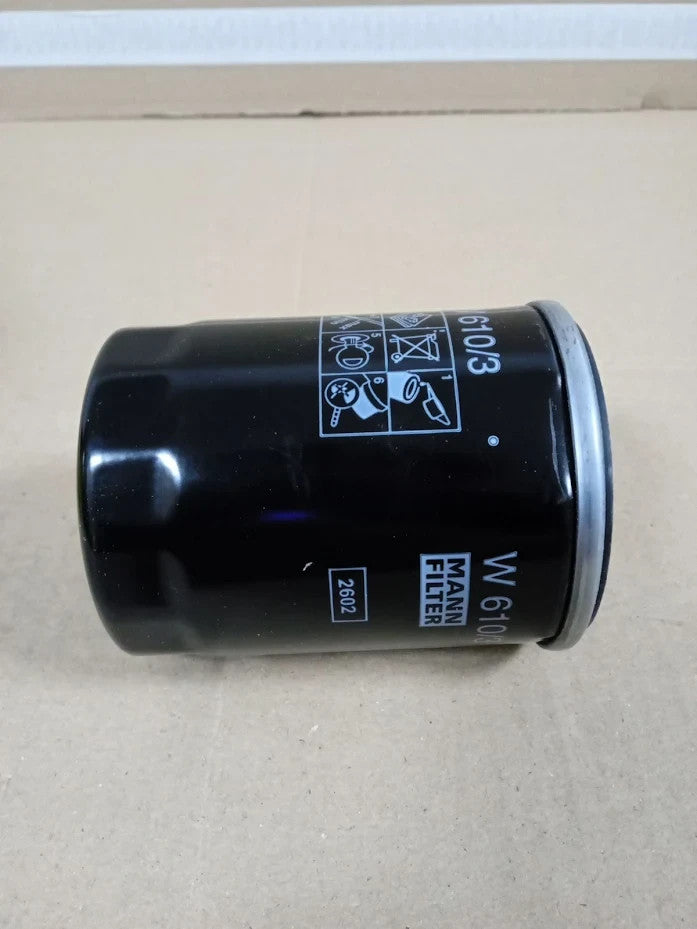 MANN-FILTER W 610/3 Oil Filter Genuine Replacement Cars Transporters Design