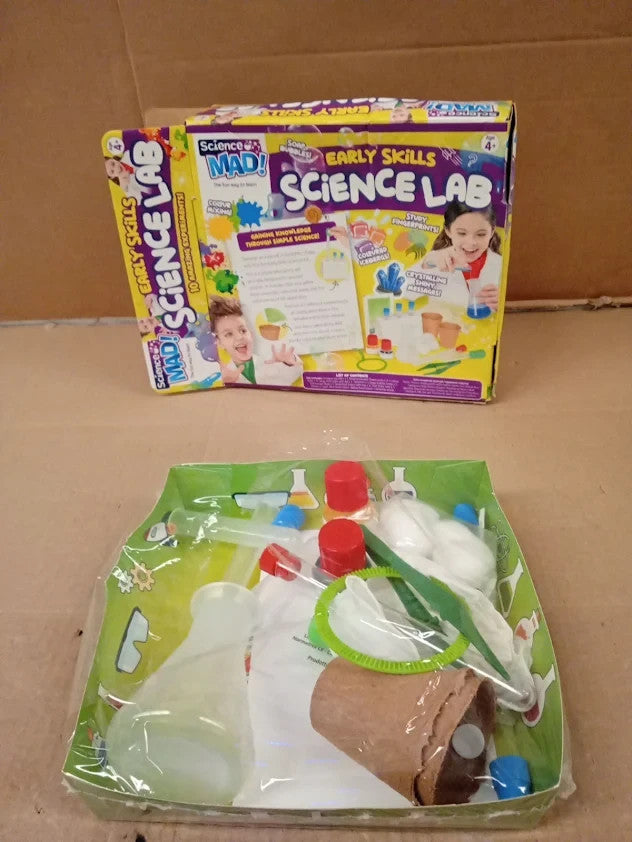Science Mad SM65 Early Skills Science Lab An Ideal Introduction Science 4+ New