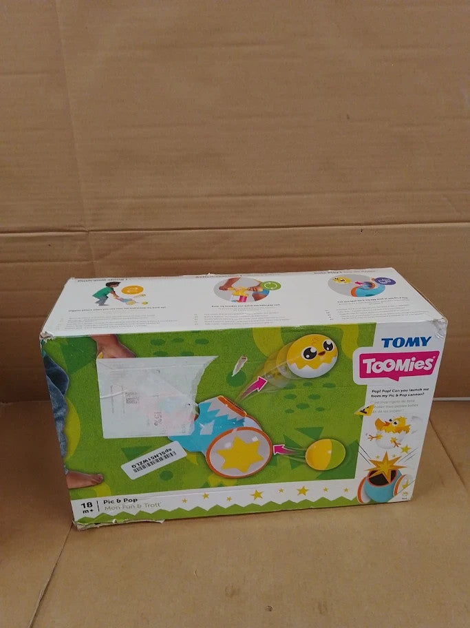 Toomies Pic Pop Push Along Baby Toy Ball Popper Ball Launcher Collector 1+ New