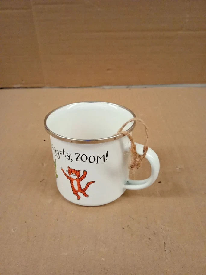 Robert Frederick Room Broom Enamel Mug Magical Character Design 320ml New