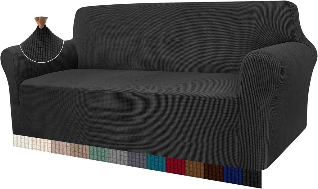 Granbest High Stretch Sofa Covers 3 Seater Super Soft Couch 1.07x2.35x1.04m New