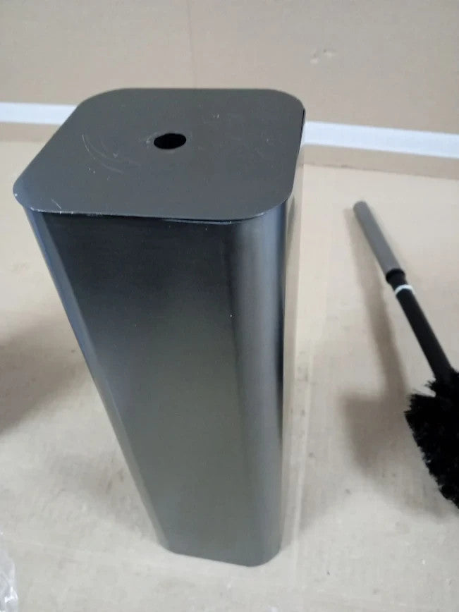 Gedy Jack Brush Stainless Steel Gunmetal Floor 8.3x8.3x38cm