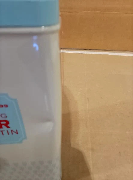 Tala Originals Self Raising Flour Storage Tin Blue 12x9.5x19cm Durable 2.19L