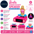 Lexibook Barbie Nightlight Alarm Clock LCD Backlit Snooze Pink RL800BBLXB Design
