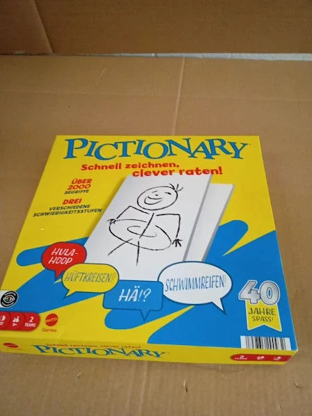 Mattel Pictionary Family Painting Board Games Kids Adults Nights New