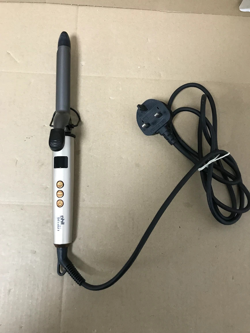 Phil Smith Glamgold 19mm Curling Tong RH806 LED Display Tighter Curls