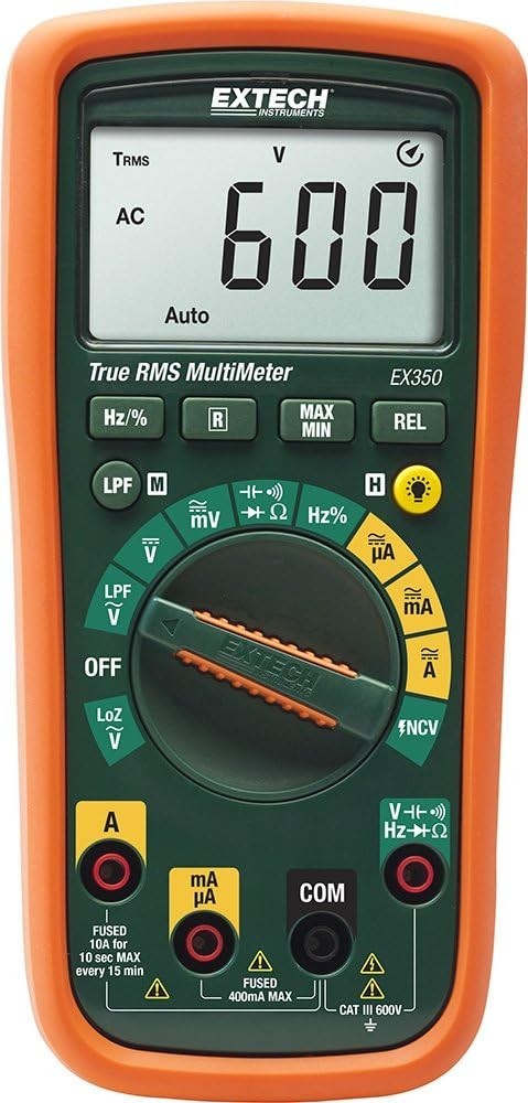 Extech True RMS Professional Multimeter NCV 11 Function Handheld Electrical New