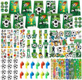 Facljssx 108pcs Football Party Favor Gift Bags Tattoos Stickers Bracelet New