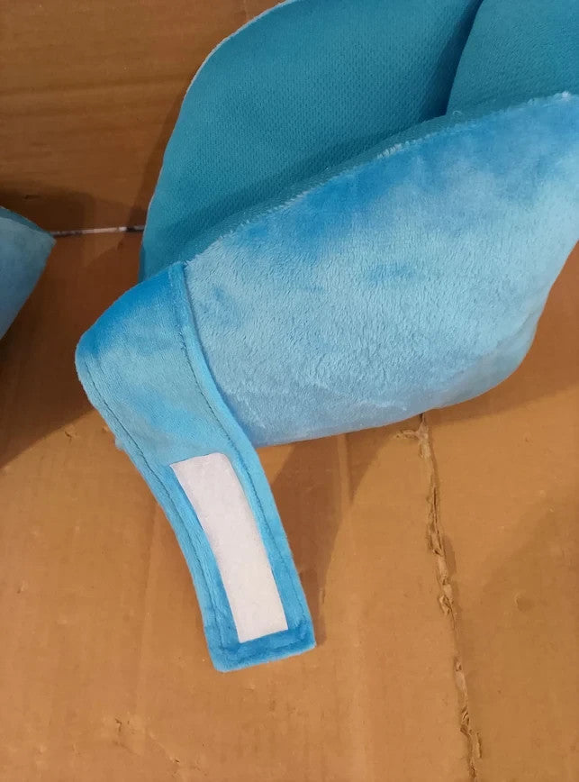 Fanwer 2 Pack Foot Support Pillow Heel Cushion Protector Float Blue